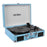 Victrola VSC-550BT-TQ Bluetooth Suitcase Turntable 3 Speed (Turquoise)