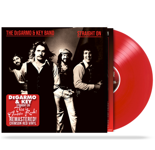 DeGarmo and Key - Straight On (Crimson Red Vinyl) Remastered, 2021 Girder / Limited Run Vinyl