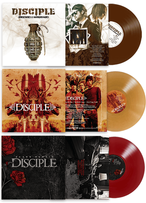 Disciple - Scars Remain (*New-Vinyl) Limited Run Red Rose Vinyl