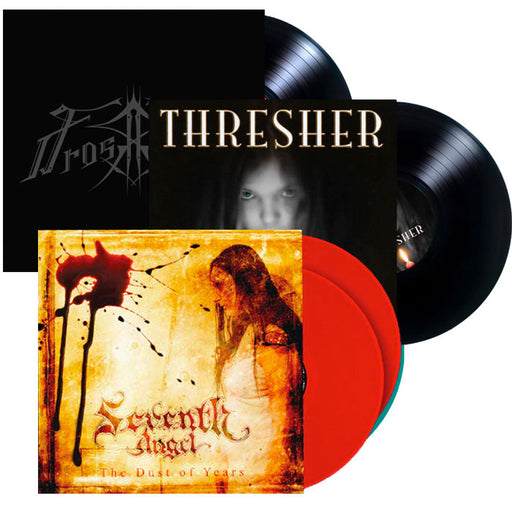 Frosthardr 2xLP, Seventh Angel Dust of Years (Red) Thresher - Here I Am (Vinyl)