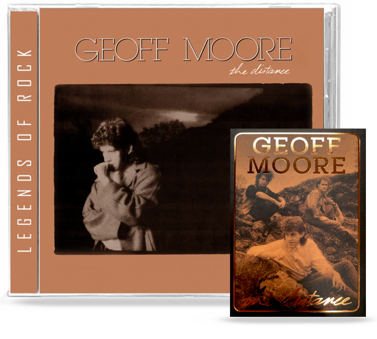Geoff Moore - The Distance (CD) Remastered, 2020 Girder + Ltd. Ed. Trading Card