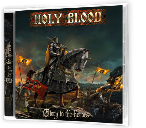 HOLY BLOOD - GLORY TO THE HEROES (EP) (CD) - Christian Rock, Christian Metal