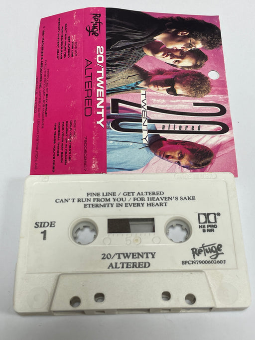 Twenty Twenty – Altered (Used Cassette Tape) Refuge Records 1987