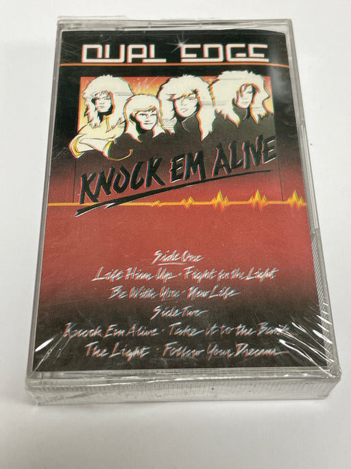 Dual Edge – Knock 'Em Alive (New Cassette Tape) Intense Records 1987