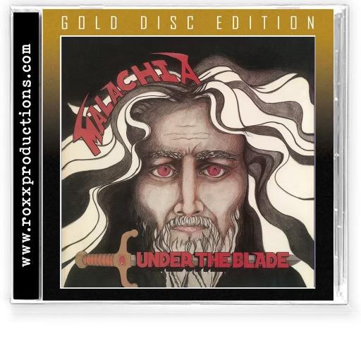 MALACHIA - UNDER THE BLADE (2021, GOLD DISC, REMASTERED) CD