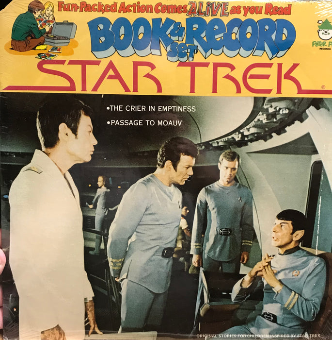 Star Trek Book and Record Set (Vinyl) The Crier In Emptiness, Passage to Moauv
