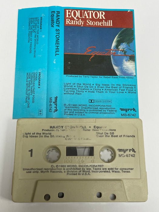 Randy Stonehill – Equator (Used Cassette Tape) Myrrh 1983