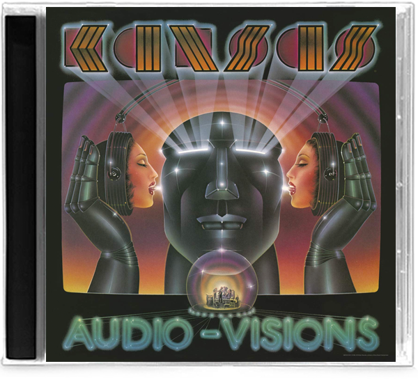 Kansas - Audio-Visions (CD) John Elefante, Jewel Case, New, Sealed