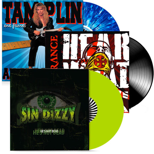 Ken Tamplin - Axe To Grind, Sin Dizzy He's Not Dead, Deliverance - Here What I Say (Vinyl)