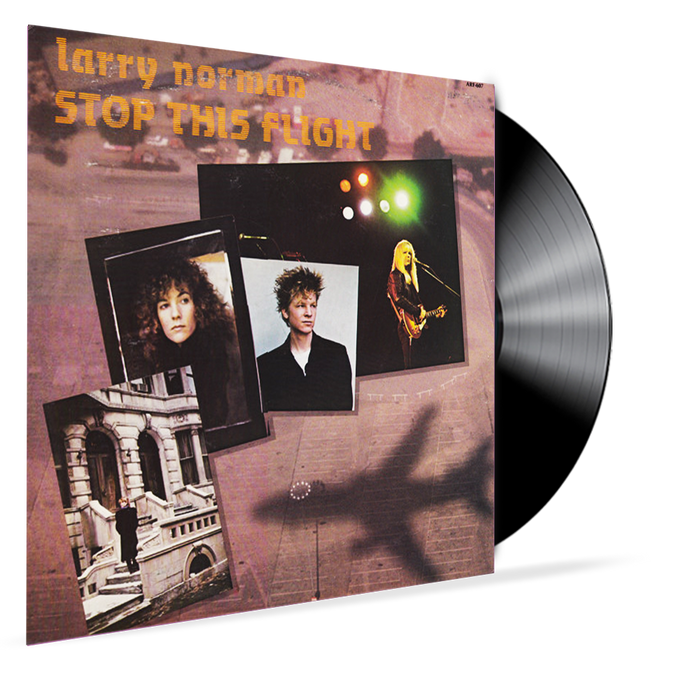 LARRY NORMAN - STOP THIS FLIGHT (Vinyl, 1985, Phydeaux) - Christian Rock, Christian Metal