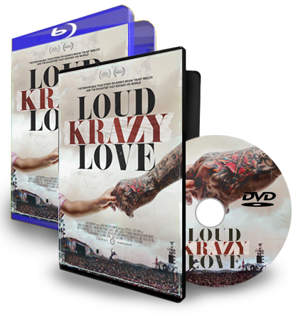 Loud Krazy Love (DVD & Blu-Ray) Brian Head Welch - KORN - Christian Rock, Christian Metal