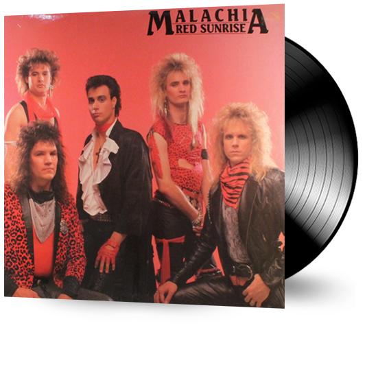 Malachia - Red Sunrise (Vinyl) Pre-owned rare. - Christian Rock, Christian Metal