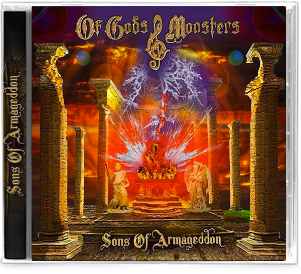 OF GODS & MONSTERS - SONS OF ARMAGEDDON (*NEW-CD, 2020) Dio like w/ex-Stryper (Tim Gaines), ex-Omen, Dead Daisies, Bad English