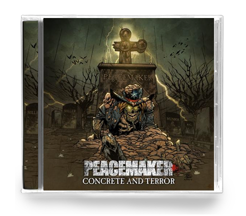 PEACEMAKER - CONCRETE & TERROR (*NEW-CD, 2018) - Christian Rock, Christian Metal