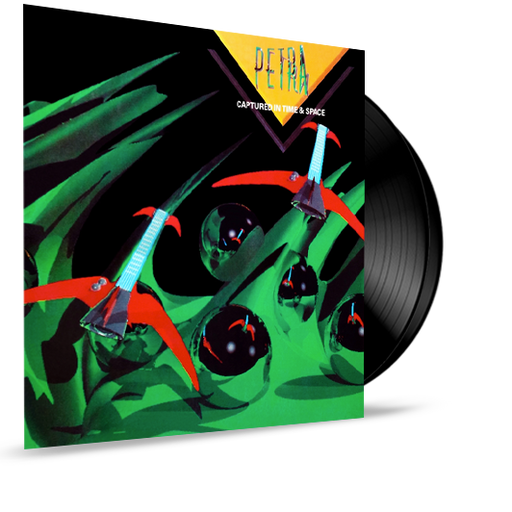 Petra - Captured In Time and Space (Vinyl) pre-owned - Christian Rock, Christian Metal