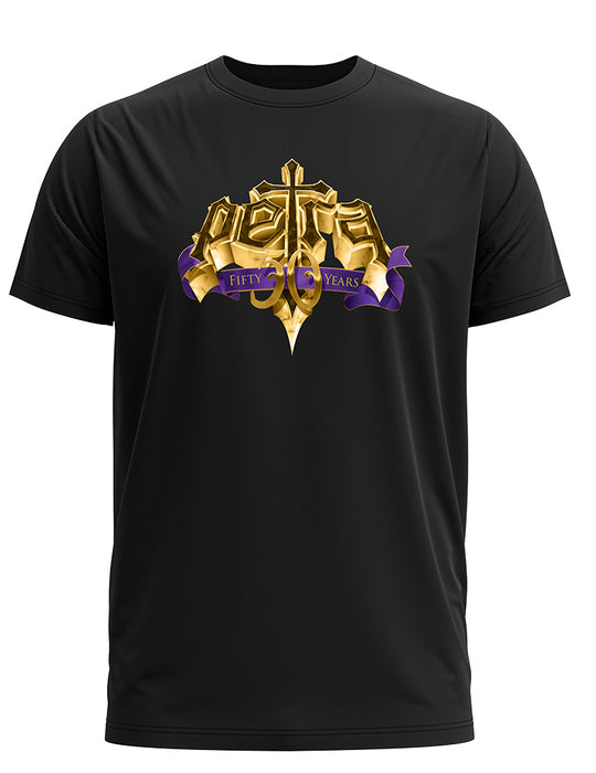 St Lucia Coat of Arms Gold T-Shirt