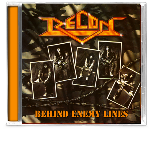 Recon - Behind Enemy Lines (CD) 2019 - Christian Rock, Christian Metal