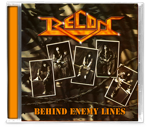 Recon - Behind Enemy Lines (CD) 2019 - Christian Rock, Christian Metal