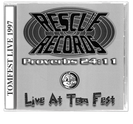 Rescue Records - Live At Tom Fest (1997) CD - Christian Rock, Christian Metal