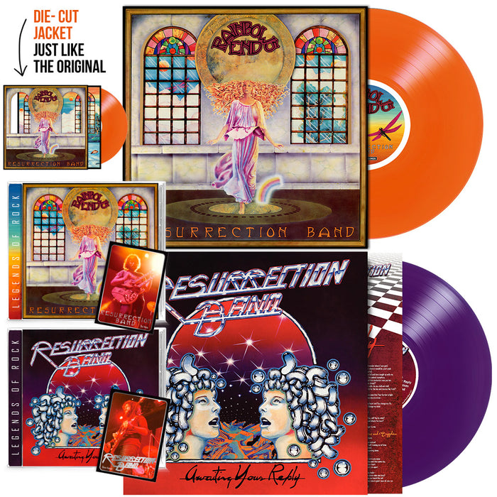 RESURRECTION BAND - RAINBOW'S END / AWAITING YOUR REPLY (Vinyl/CD Bundle)