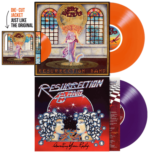 RESURRECTION BAND - RAINBOW'S END / AWAITING YOUR REPLY (Limited Run Vinyl) BUNDLE