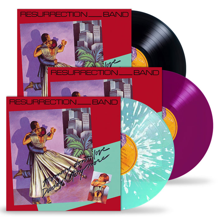 Resurrection Band – Mommy Don't Love Daddy Anymore (Limited Run Vinyl) 3 Colors, Gatefold Jacket + Band Poster