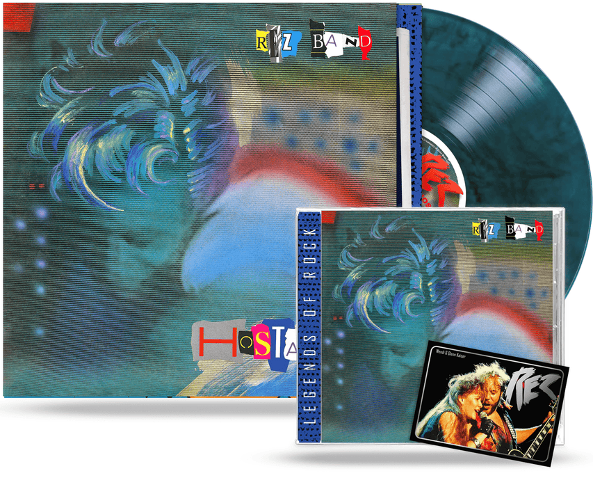 REZ BAND - HOSTAGE (VINYL+CD) 2022 Girder, Remastered