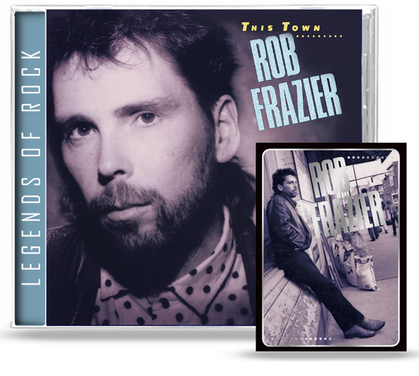 ROB FRAZIER - THIS TOWN (2021, CD) AOR, Petra, Rick Cua, Kansas, Steve Camp