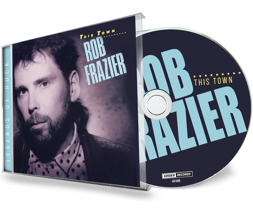ROB FRAZIER - THIS TOWN (2021, CD) AOR, Petra, Rick Cua, Kansas, Steve Camp