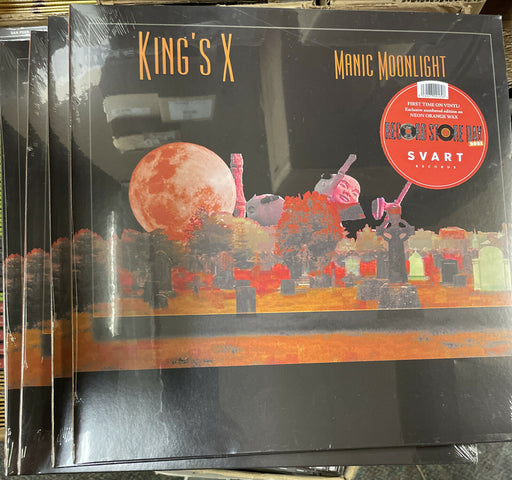 KING'S X Manic Moonlight LP RSD Record Store Day 2021 🔥 Numbered To 2500, ORANGE