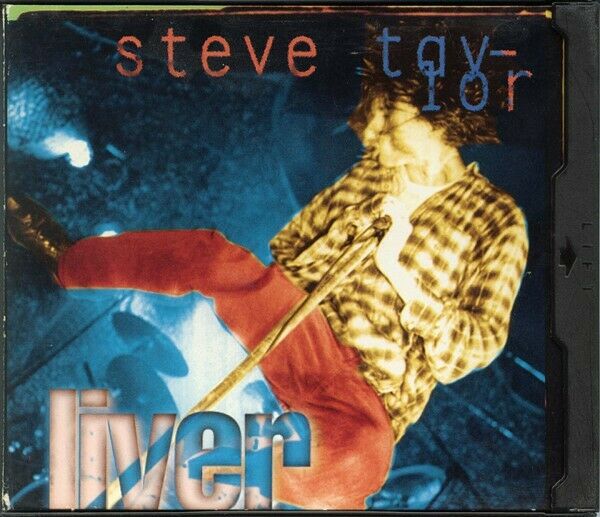 Steve Taylor - Liver (CD) 1995 Warner Alliance, ORIGINAL PRESSING, Black Digitray