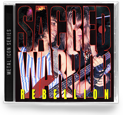 SACRED WARRIOR - REBELLION: METAL ICON SERIES (*NEW-CD) 2019 - Christian Rock, Christian Metal