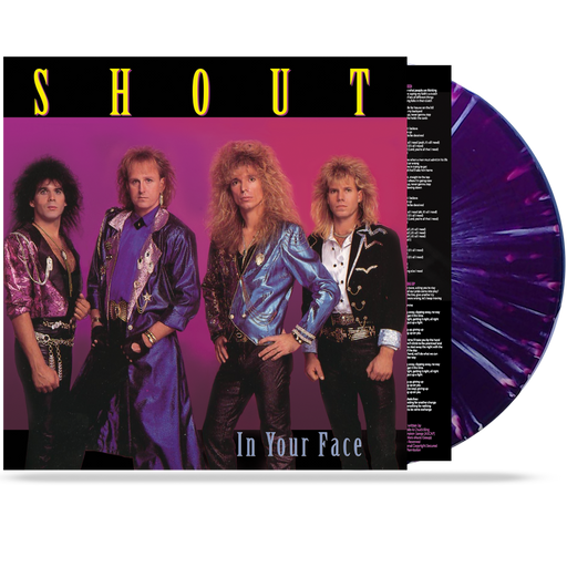 SHOUT - IN YOUR FACE (*COLORED 180 GRAM VINYL) LIMITED 100 UNITS - Christian Rock, Christian Metal