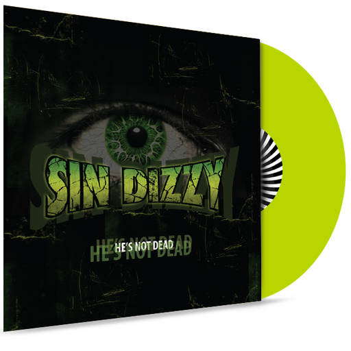 Sin Dizzy (Oz Fox) - He's Not Dead (Lime Green Vinyl) - Christian Rock, Christian Metal