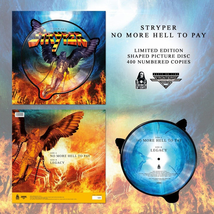 Limited Edition No More Hell To Pay Picture Disc (Vinyl) - Christian Rock, Christian Metal