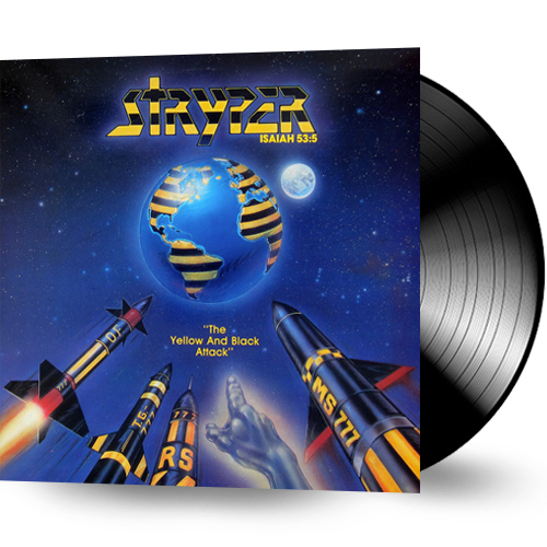STRYPER - YELLOW AND BLACK ATTACK (VINYL) - pre-owned STRYPER - YELLOW AND BLACK ATTACK (VINYL) - pre-owned