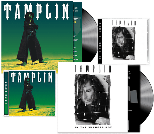TAMPLIN - IN THE WITNESS BOX (CD + VINYL BUNDLE)  2022 GIRDER, SHOUT FRONTMAN
