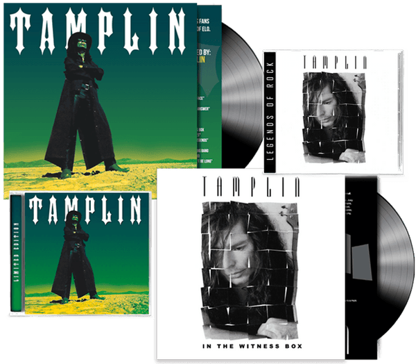 TAMPLIN - IN THE WITNESS BOX (CD + VINYL BUNDLE) 2022 GIRDER, SHOUT FRONTMAN