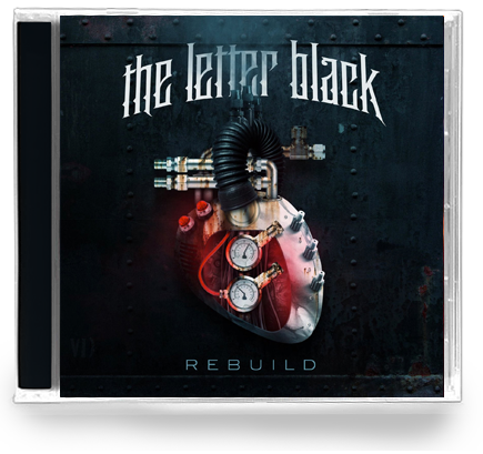 The Letter Black - Rebuild (NEW-CD) 2013 TOOTH N NAIL METAL