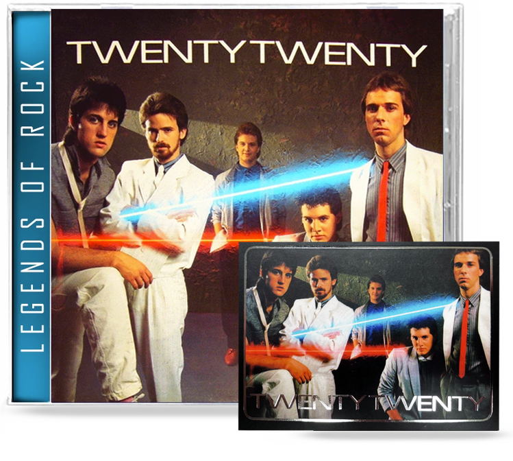 Twenty Twenty Self-Titled Debut (CD) 35th Anniversary Edition, Ltd. Ed. Trading Card #5