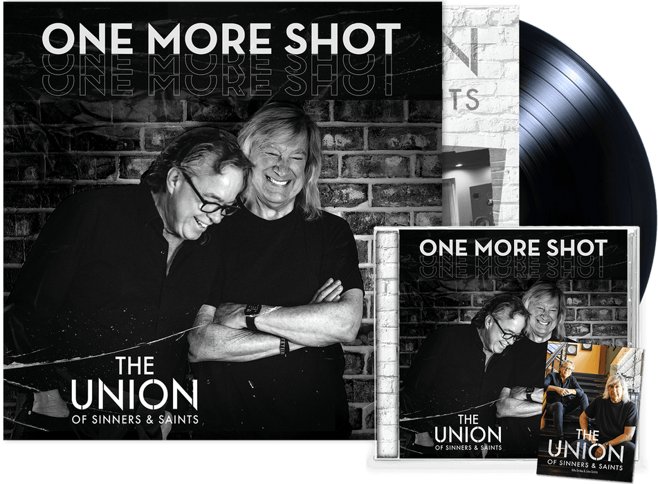 THE UNION OF SINNERS AND SAINTS - ONE MORE SHOT (BLACK VINYL + CD w/Collector Card) Limited Run Vinyl™