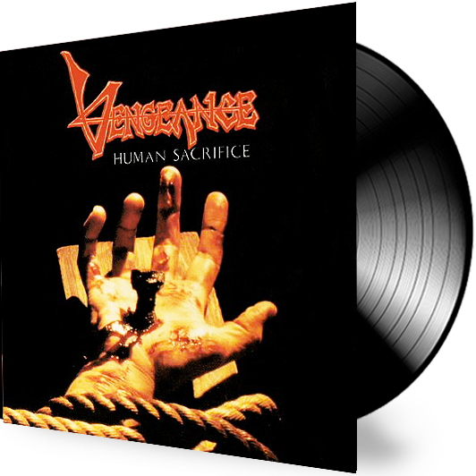 VENGEANCE RISING - HUMAN SACRIFICE (Vinyl) Original Pressing. - Christian Rock, Christian Metal